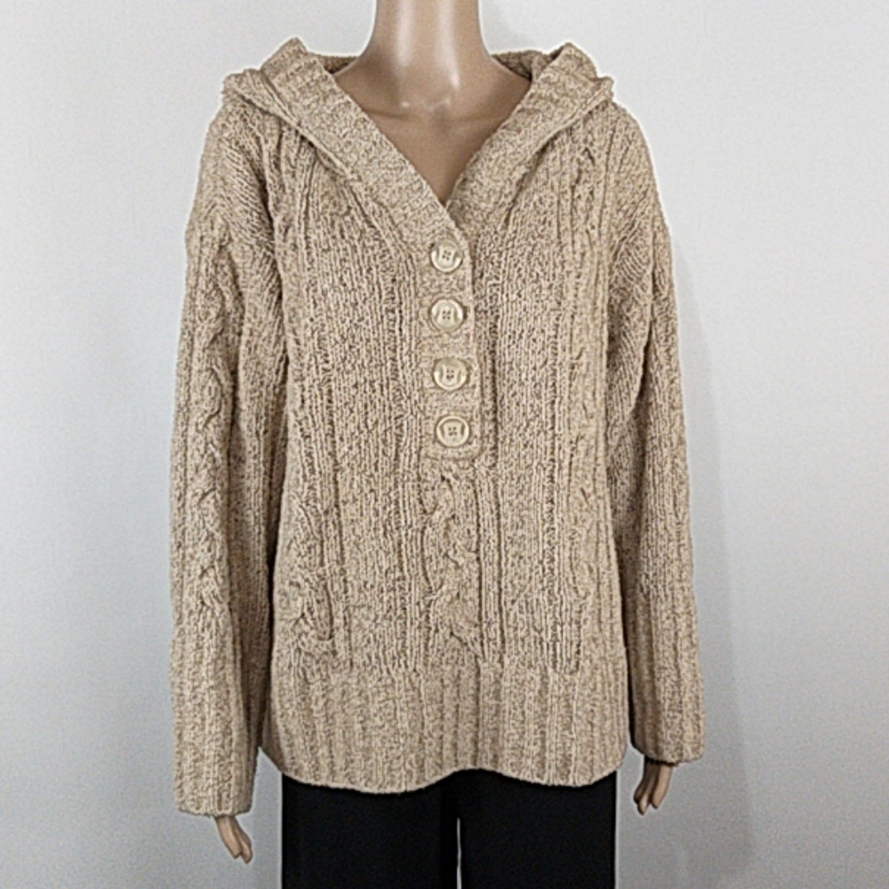 Dress Barn | Oversized Hooded Sweater